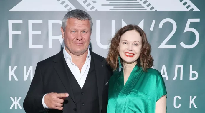 Oleg Taktarov, Irina Bezrukova, Pavel Artemyev and others at the closing of the film festival “FERRUM’25” in Zheleznovodsk