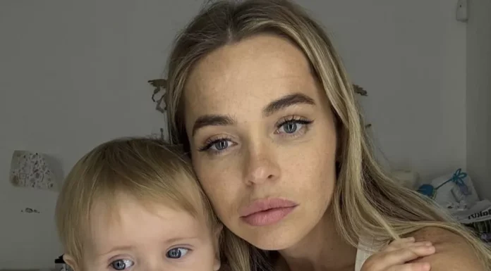 Anna Khilkevich burst into tears over figure issues after giving birth to her third child.