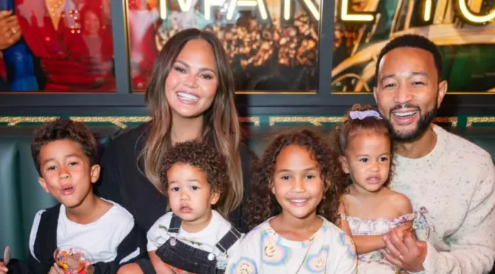 John Legend celebrated his birthday by throwing slime at his family.
