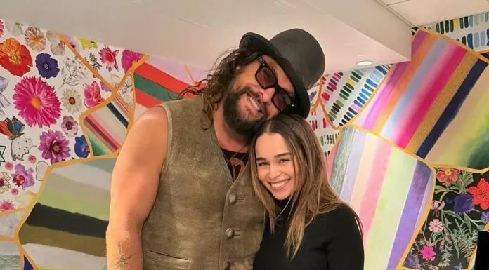 Jason Momoa and Emilia Clarke reunite 15 years after Game of Thrones