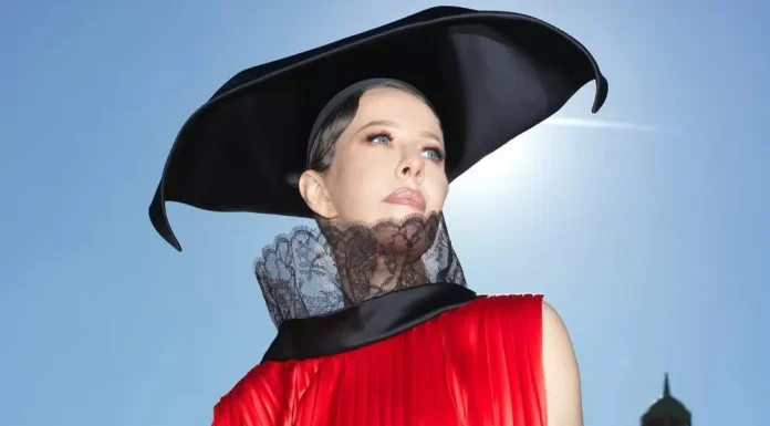 Ksenia Sobchak shared a photo from the Dior show and spoke about her friendship with Jonathan Anderson.