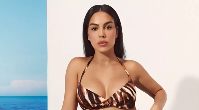 Georgina Rodriguez stars in a stunning lingerie campaign