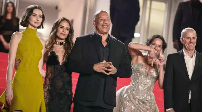 The Fast and Furious stars reunited on the red carpet at the Cannes Film Festival.
