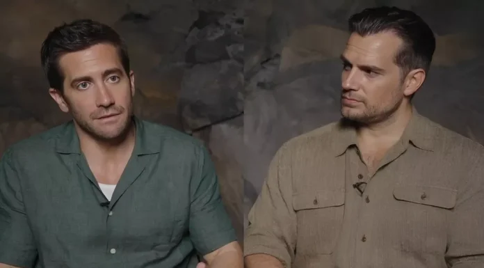Henry Cavill and Jake Gyllenhaal recorded a video for Russian fans.