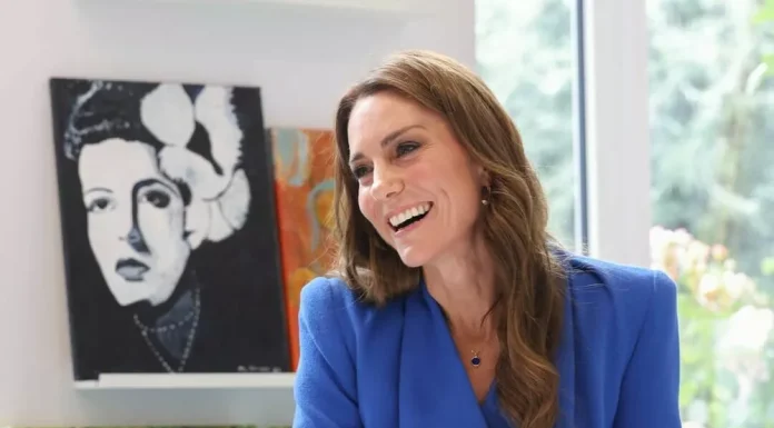 Kate Middleton touchingly supported a cancer patient.