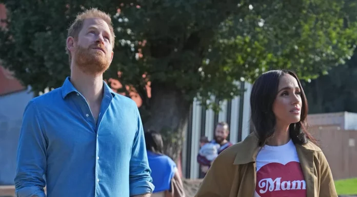 Prince Harry and Meghan Markle showed off both their children for the first time in a long time.
