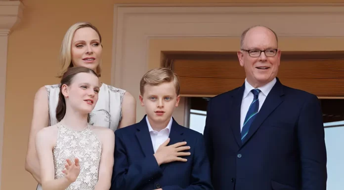 The Royal Family of Monaco took part in a major Catholic holiday.