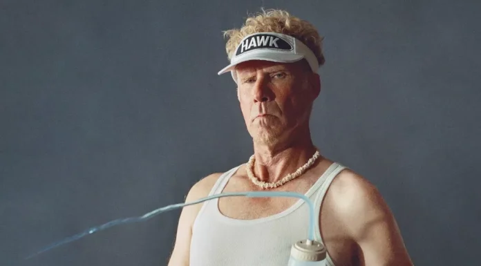 Will Farrell is the face of Kim Kardashian’s new tongue-in-cheek lingerie ad.