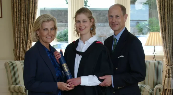 The daughter of Duchess Sophie and Duke Edward graduated from college.