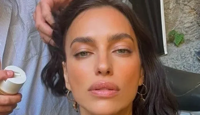 Irina Shayk stars in a provocative advert for her long-time friends.