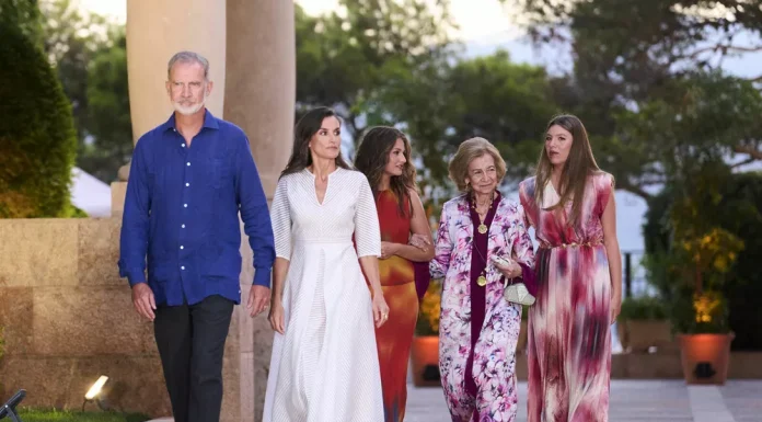 The Spanish royal family in full force